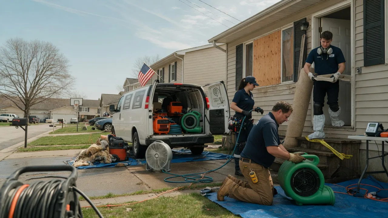Water Damage Restoration in Barryton, MI near me